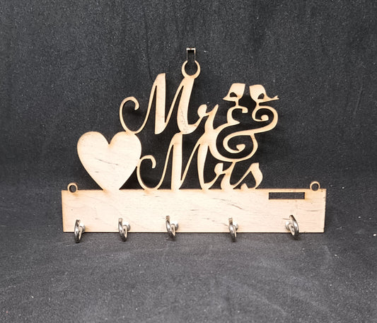 key chain hanger wooden